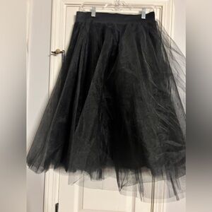 Women’s black skirt
